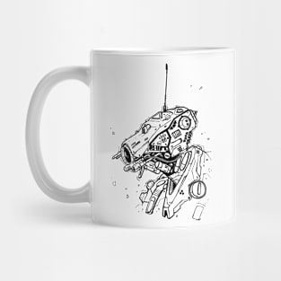 Police Bot (Dark) Mug